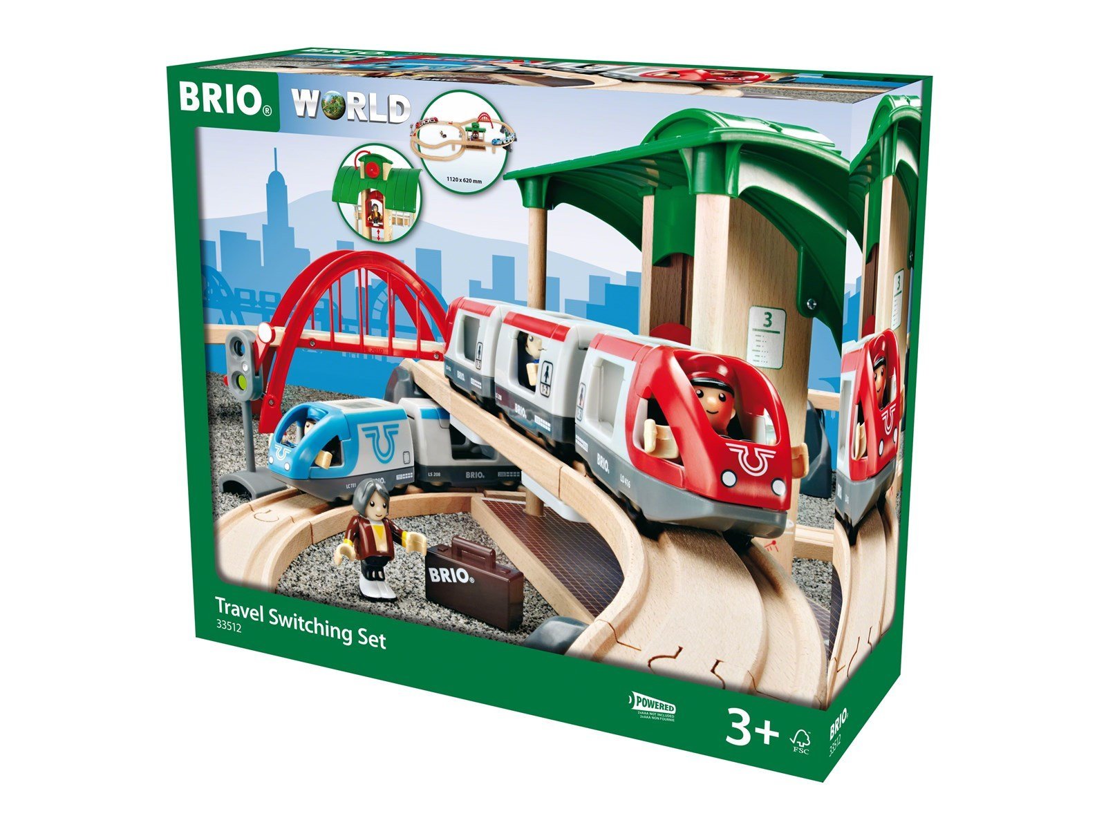 Brio Travel Switching Set Brio Travel Switching Set